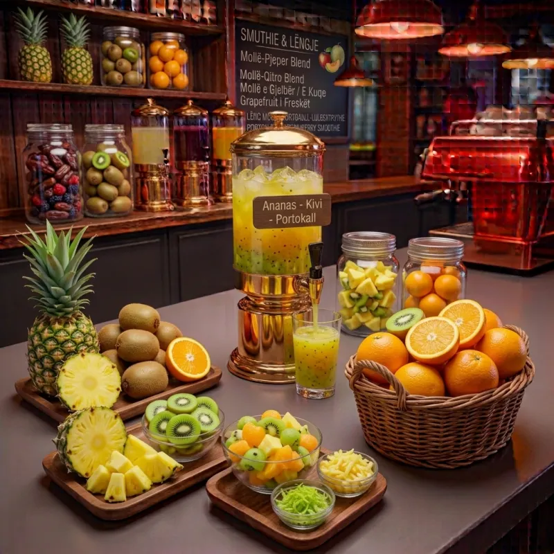 Ananas - Kivi - Portokall